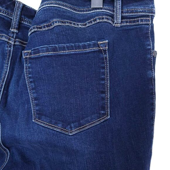 TORRID Deep Blue Whiskered Stretchy Soft Cotton Blend Skinny Everyday Jeans 22T - Picture 7 of 7